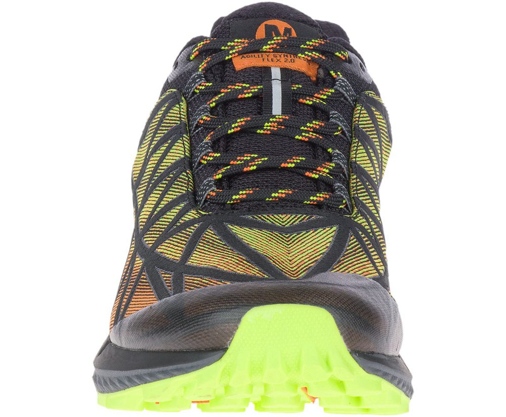 Merrell Sneakers Herre - Agility Synthesis 2 - Sort/Grøn - EAI168243